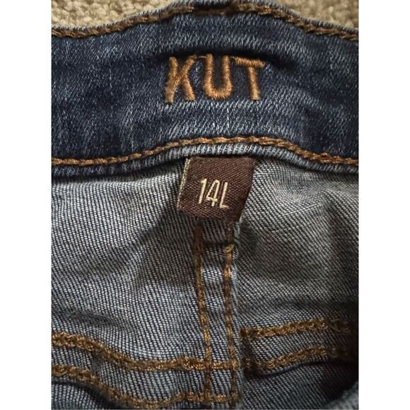 Kut From The Kloth Straight Leg Jeans Medium Wash Women’s Size 14L Long/Tall - Picture 6 of 10